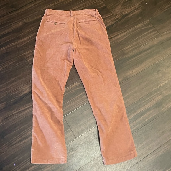 Faherty Endless Cord 100% cotton corduroy pants - dusty pink - size 27 - Picture 2 of 4